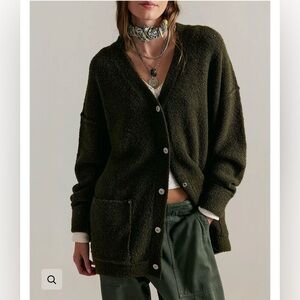Free People Blazing Cardigan Sweater